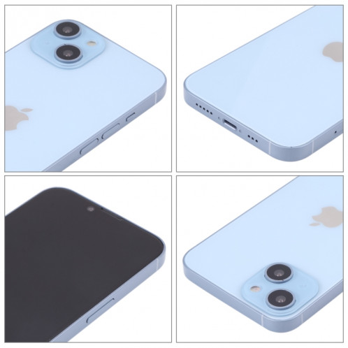 Pour iPhone 14 Black Screen Non-Working Fake Dummy Display Model (Bleu) SH865L1384-07