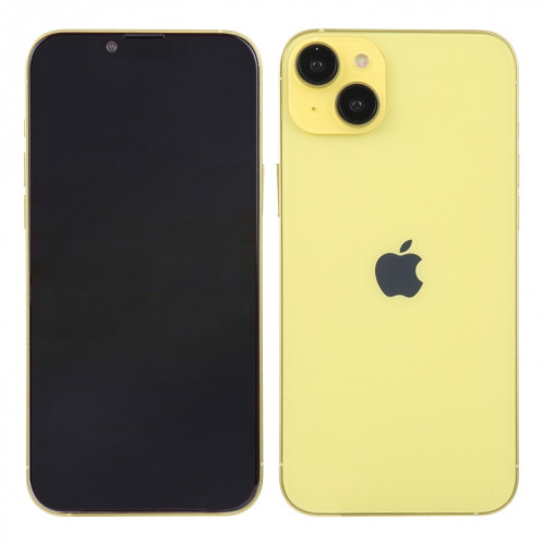 Pour iPhone 14 écran noir faux modèle d'affichage factice non fonctionnel (jaune) SH865Y1383-07