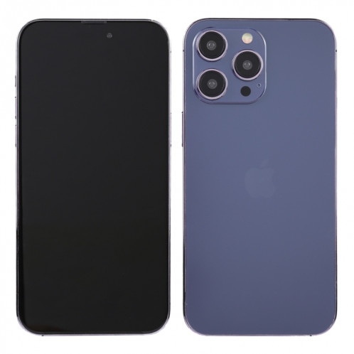 Pour iPhone 14 Pro Black Screen Non-Working Fake Dummy Display Model (Deep Purple) SH66DZ8-07