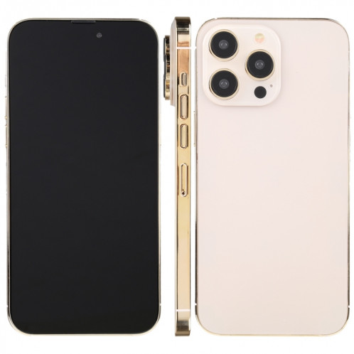 Pour iPhone 14 Pro Black Screen Non-Working Fake Dummy Display Model (Gold) SH866J1967-07