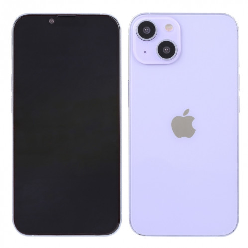 Pour iPhone 14 Plus écran noir faux modèle d'affichage factice non fonctionnel (violet) SH867P600-07