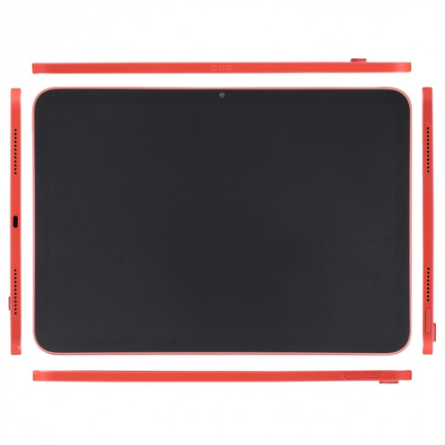 Pour iPad 10e génération 10.9 2022 Écran noir Faux modèle d'affichage factice non fonctionnel (rouge) SH871R1981-07
