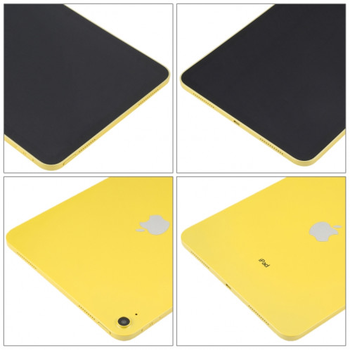 Pour iPad 10e génération 10.9 2022 Écran noir Faux modèle d'affichage factice non fonctionnel (jaune) SH871Y1683-07