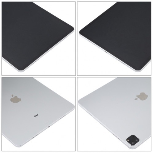 Pour iPad Pro 12.9 2022 Écran noir Faux modèle d'affichage factice non fonctionnel (Argent) SH872S1307-07
