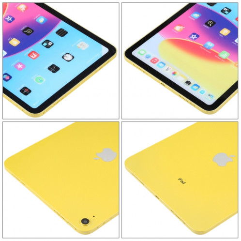 Pour iPad 10e génération 10.9 2022 écran couleur faux modèle d'affichage factice non fonctionnel (jaune) SH873Y1492-07