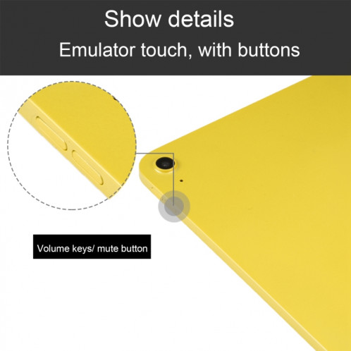 Pour iPad 10e génération 10.9 2022 écran couleur faux modèle d'affichage factice non fonctionnel (jaune) SH873Y1492-07