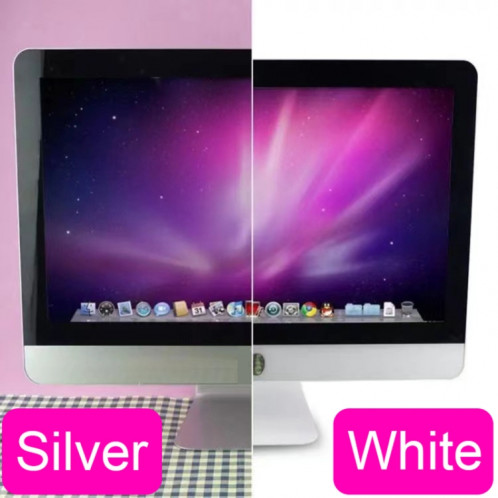 Pour Apple iMac 24 pouces écran couleur faux modèle d'affichage factice non fonctionnel (blanc) SH877W1647-07