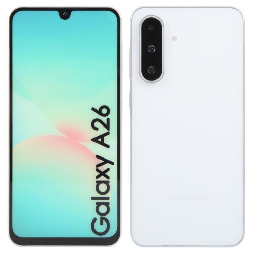 Écran couleur factice non fonctionnel pour Samsung Galaxy A26 (blanc) SH910W88-07