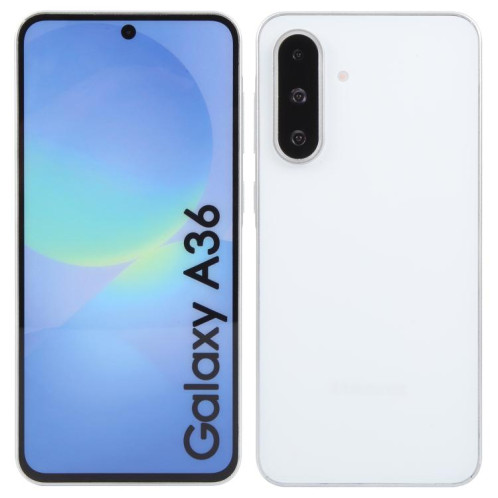 Écran couleur factice non fonctionnel pour Samsung Galaxy A36 (blanc) SH912W919-07
