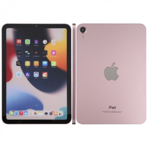 Pour iPad mini 6 écran couleur faux modèle d'affichage factice non fonctionnel (rose) SH784F123-06