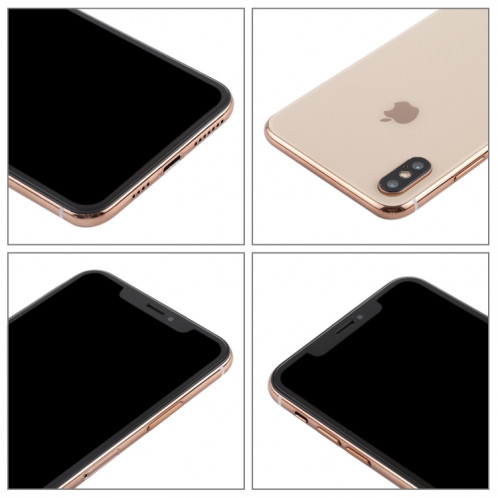 Modèle d'affichage factice factice d'écran non opérationnel pour iPhone XS Max (or) SH790J1516-06