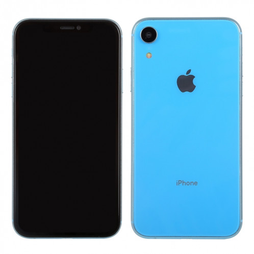 Modèle d'affichage factice factice non fonctionnel pour écran sombre pour iPhone XR (bleu) SH791L620-06
