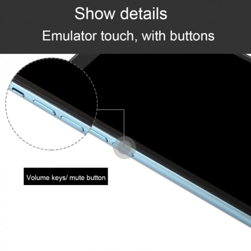 Modèle d'affichage factice factice non fonctionnel pour écran sombre pour iPhone XR (bleu) SH791L620-06