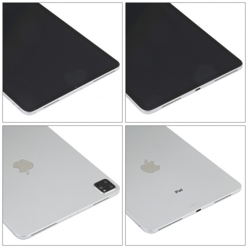 Modèle d'affichage factice d'écran non fonctionnel à écran noir pour iPad Pro 11 (2021) (argent) SH795S618-07