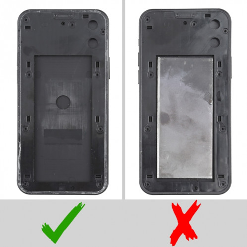 Modèle d'affichage factice d'écran non fonctionnel à écran noir pour iPhone 12 Pro (6,1 pouces), Vesion légère (blanc) SH796W218-08