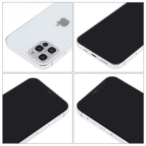 Modèle d'affichage factice non fonctionnel non fonctionnel pour l'écran noir pour iPhone 12 Pro Max (6,7 pouces), Vesion léger (blanc) SH797W1100-08