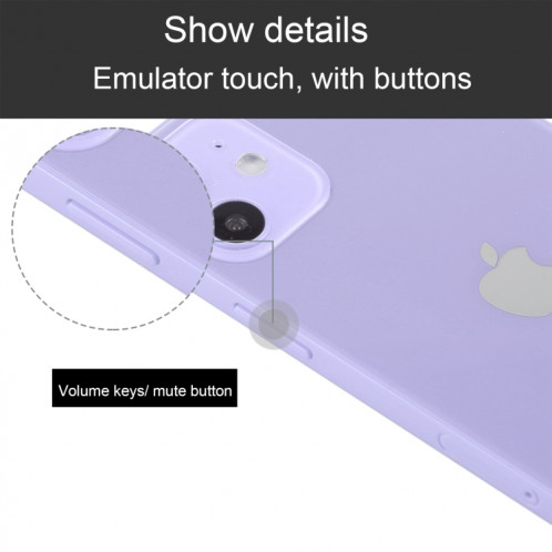 Modèle d'affichage factice pour iPhone 12 Mini (5,4 pouces), Version éclair (Violet) SH798P53-08