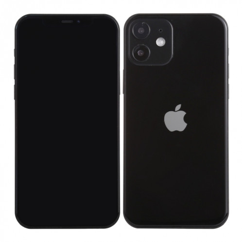 Modèle d'affichage factice pour iPhone 12 (6,1 pouces) de l'écran noir pour iPhone 12 (6,1 pouces), version de la lumière (Noir) SH799B597-08