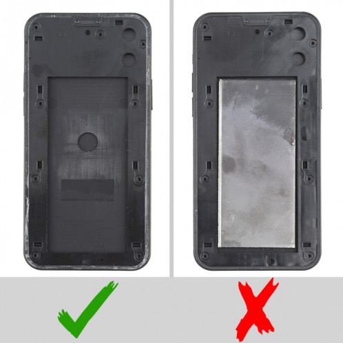 Modèle d'affichage factice pour iPhone 12 (6,1 pouces) de l'écran noir pour iPhone 12 (6,1 pouces), version de la lumière (Noir) SH799B597-08