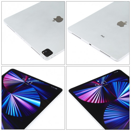 Modèle d'affichage factice d'écran non fonctionnel pour l'écran couleur pour iPad Pro 12.9 2021 (argent) SH812S1690-07