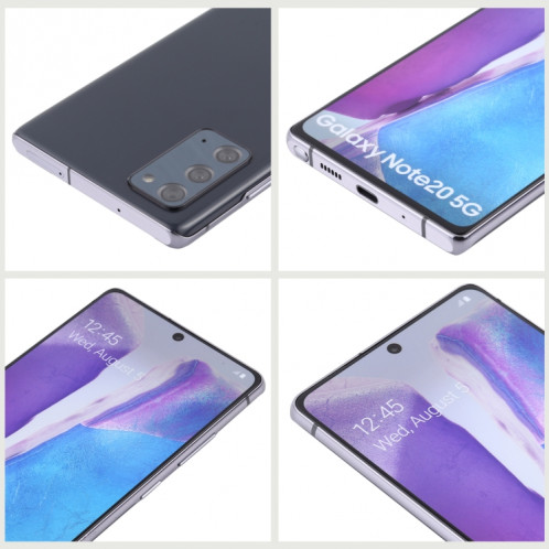 Écran couleur d'origine faux modèle d'affichage factice non fonctionnel pour Samsung Galaxy Note20 5G (gris) SH888H1806-07