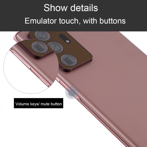 Écran couleur d'origine faux modèle d'affichage factice non fonctionnel pour Samsung Galaxy Note20 Ultra 5G (or) SH89GT1717-07