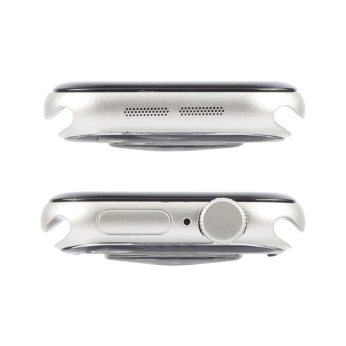 Pour Apple Watch Series 10 42 mm, écran noir, faux modèle d'affichage factice non fonctionnel, pour photographier le bracelet de montre, sans bracelet de montre (argent) SH810S189-08