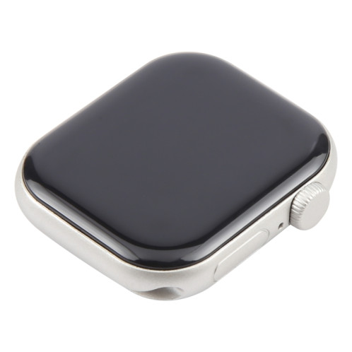 Pour Apple Watch Series 10 46 mm, écran noir, modèle d'affichage factice non fonctionnel, pour photographier le bracelet de montre, sans bracelet de montre (argent) SH815S1799-08