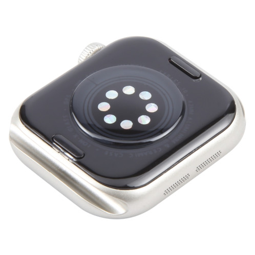Pour Apple Watch Series 10 46 mm, écran noir, modèle d'affichage factice non fonctionnel, pour photographier le bracelet de montre, sans bracelet de montre (argent) SH815S1799-08