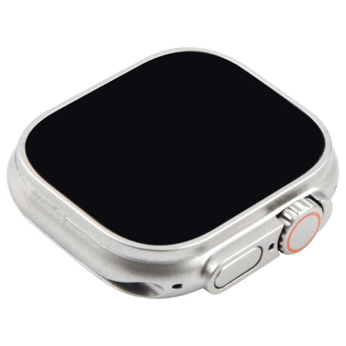 Pour Apple Watch Ultra 2 49 mm, écran noir, modèle d'affichage factice non fonctionnel, pour photographier le bracelet de montre, sans bracelet de montre (argent) SH816S769-08