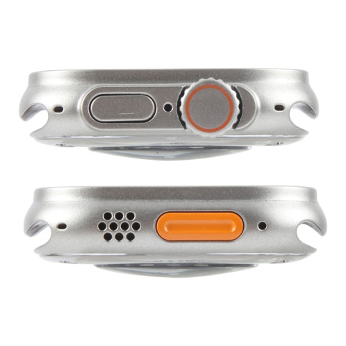 Pour Apple Watch Ultra 2 49 mm, écran noir, modèle d'affichage factice non fonctionnel, pour photographier le bracelet de montre, sans bracelet de montre (argent) SH816S769-08