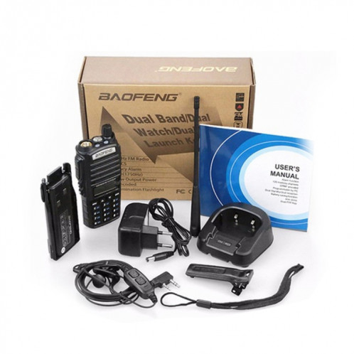 Téléphone portable BaoFeng UV-82 Talkie-walkie, radio bidirectionnelle bi-bande 8W UHF VHF FM SH0572473-010