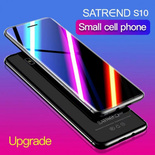 SATREND S10 Card Mobile Phone, Écran tactile 2,4 pouces, MTK6261D, Support Bluetooth, FM, GSM, Double SIM (Rose) SH965F764-029