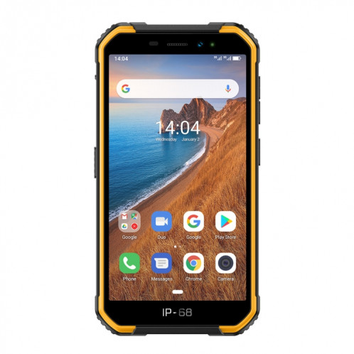  Téléphone robuste Ulefone Armor X6, 2 Go + 16 Go, IP68 / IP69K étanche à la poussière, antichoc, identification du visage, batterie 4000mAh, 5,0 pouces Android 9.0 MTK6580A / W Quad Core jusqu'à 1,3 SU386E1472-030