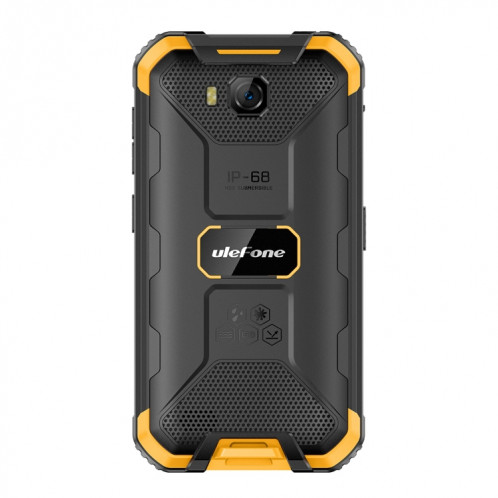  Téléphone robuste Ulefone Armor X6, 2 Go + 16 Go, IP68 / IP69K étanche à la poussière, antichoc, identification du visage, batterie 4000mAh, 5,0 pouces Android 9.0 MTK6580A / W Quad Core jusqu'à 1,3 SU386E1472-030