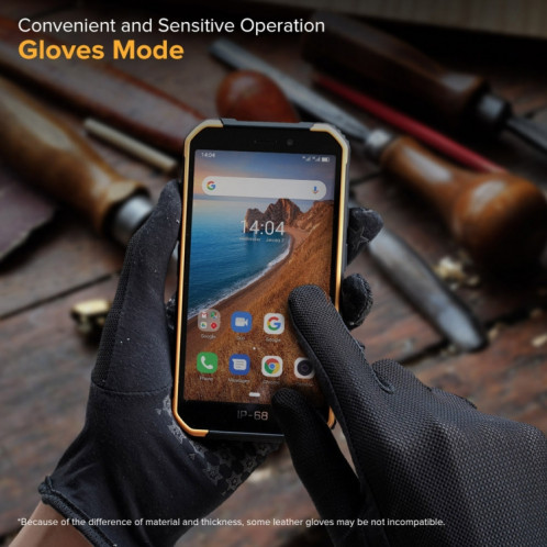  Téléphone robuste Ulefone Armor X6, 2 Go + 16 Go, IP68 / IP69K étanche à la poussière, antichoc, identification du visage, batterie 4000mAh, 5,0 pouces Android 9.0 MTK6580A / W Quad Core jusqu'à 1,3 SU386E1472-030