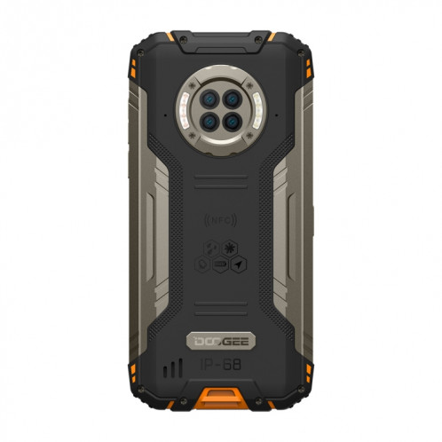  Téléphone à triple épreuve DOOGEE S96 Pro, 8 Go + 128 Go, IP68 / IP69K étanche à la poussière, antichoc, batterie 6350mAh, quatre caméras arrière, identification d'empreintes digitales latérales, SD530E189-029