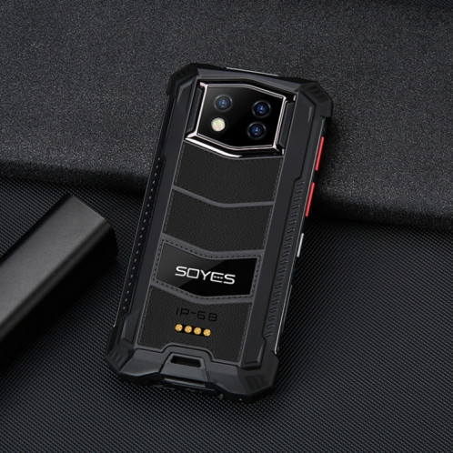 Téléphone robuste SOYES S10 Max, 4GB + 64GB, IP68 imperméable anti-poussière anti-poussière, identifiant de visage et empreinte digitale, 3,5 pouces Android 10,0 mtk6762 octa noyau jusqu'à 2.0GHz, Dual Sim, PTT SH692B361-023
