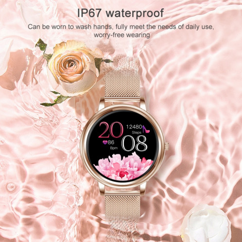MK20 1.09 pouces IPS Color Screen IP67 Imperméable Smart Watch, Support Surveillance du sommeil / Surveillance de la fréquence cardiaque / Surveillance de la tension artérielle / Mode multi-sports, Style: Bracelet en SH069S1904-07