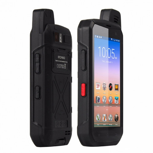 Uniwa B6000 PTT Walkie Talkie Talkie Talkie Talkie Talkie, 2GB + 16 Go, IP68 imperméable anti-poussière anti-poussière, batterie 5000mAh, 4,7 pouces Android 9,0 mtk6762 octa noyau jusqu'à 2.0GHz, réseau: 4G, NFC, SU138B1381-07