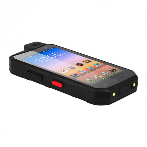 Uniwa B6000 PTT Walkie Talkie Talkie Talkie Talkie, 4GB + 64GB, IP68 imperméable anti-poussière anti-poussière, batterie 5000mAh, 4,7 pouces Android 9,0 mtk6762 octa noyau jusqu'à 2.0GHz, réseau: 4G, NFC, OTG (Noir) SU139B512-07