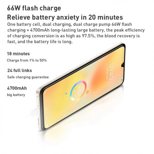 vivo S15e 5G, appareil photo 50MP, 12 Go + 256 Go, Caméras triple arrière, identification d'empreintes digitales Srceen, batterie 4700 mAh, 6,44 pouces Android 11.0 OriginOS Ocean Exynos 1080 Octa Core jusqu'à 2,8 SH169B1640-07