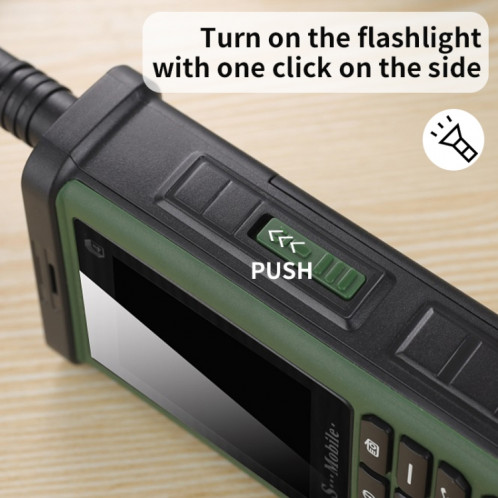 S-G8800 Téléphone pour personnes âgées à triple vérification, Étanche, antichoc, antipoussière, batterie 2400 mAh, 2,2 pouces, 21 touches, lampe de poche LED, FM, Quad SIM, avec antenne (bleu clair) SH09LL762-09