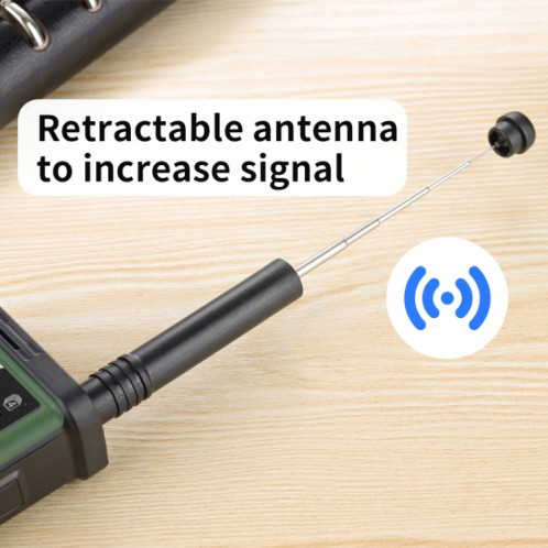 S-G8800 Téléphone pour personnes âgées à triple vérification, Étanche, antichoc, antipoussière, batterie 2400 mAh, 2,2 pouces, 21 touches, lampe de poche LED, FM, Quad SIM, avec antenne (bleu) SH209L1422-09