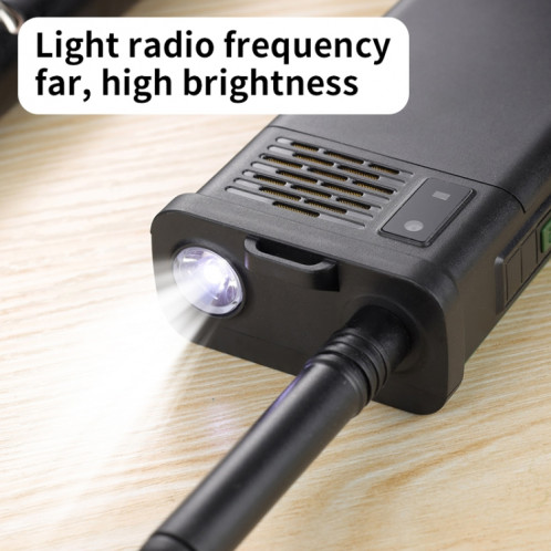 S-G8800 Téléphone pour personnes âgées à triple vérification, Étanche, antichoc, antipoussière, batterie 2400 mAh, 2,2 pouces, 21 touches, lampe de poche LED, FM, Quad SIM, avec antenne (bleu clair) SH09LL762-09