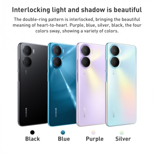 Honor Play 40 Plus 5G RKY-AN00, 8 Go + 256 Go, appareil photo 50MP, version chinoise, Caméras arrière doubles, identification d'empreintes digitales latérales, batterie 6000 mAh, 6,74 pouces Magic UI 6.1 (Android 12) SH330S743-08