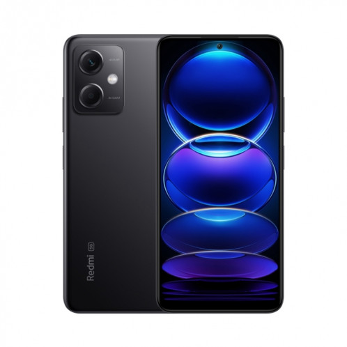 Xiaomi Redmi Note 12 5G, appareil photo 48MP, 6 Go + 128 Go, Caméras arrière doubles, batterie 5000 mAh, identification d'empreintes digitales latérales, 6,67 pouces MIUI 13 Qualcomm Snapdragon 4 Gen1 Octa Core SX334B625-08