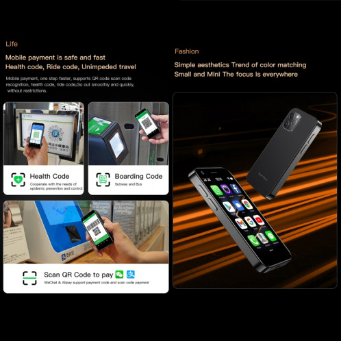 SOYES XS12 Pro, 4 Go + 32 Go, Reconnaissance faciale, 3,0 pouces Android 10.0 MTK6750 Octa Core, Bluetooth, WiFi, FM, OTG, Réseau : 4G, Double SIM, Prise en charge de Google Play (Rose) SS456F273-013