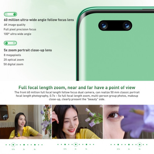HUAWEI nova 11 Pro GOA-AL80, caméra frontale 60MP, 256 Go, version chinoise, Double arrière + double caméra frontale, identification des empreintes digitales de l'écran, 6,78 pouces Kunlun Glass HarmonyOS Qualcomm SH460G491-012