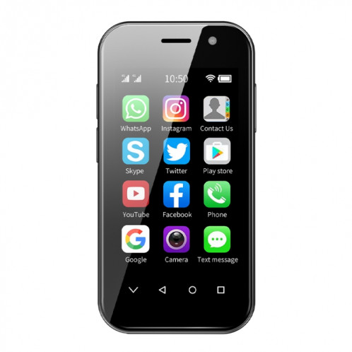 SOYES 14 Pro, 2 Go + 16 Go, Reconnaissance faciale, 3,0 pouces Android 9.0 MTK6739CW Quad Core jusqu'à 1,28 GHz, OTG, Réseau : 4G, Double SIM, Prise en charge de Google Play (Noir) SS463B192-012